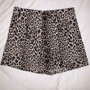 Leopard Shorts